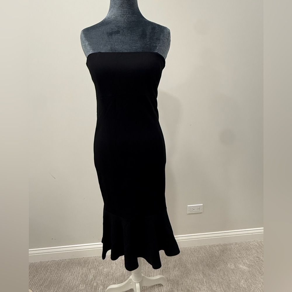 Felicity & Coco Black Midi Dress